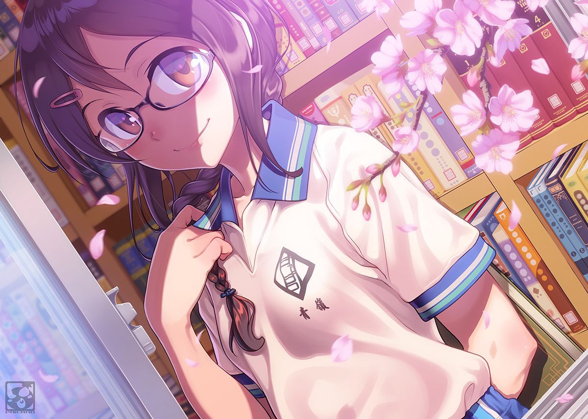 [secondary/ZIP] second image of the daughter of the glasses cute intelligent 33