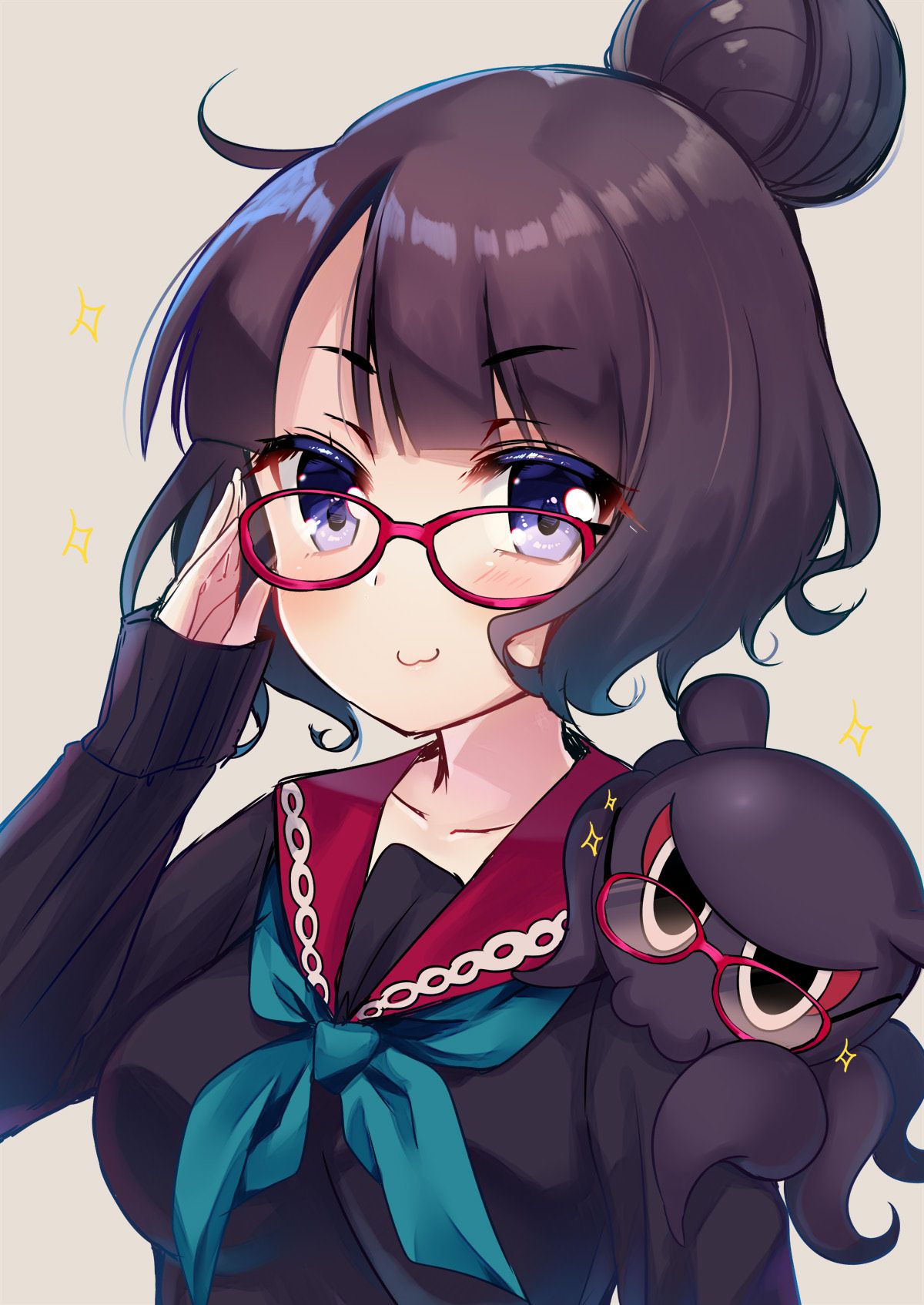 [secondary/ZIP] second image of the daughter of the glasses cute intelligent 39