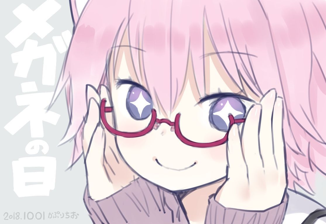 [secondary/ZIP] second image of the daughter of the glasses cute intelligent 5