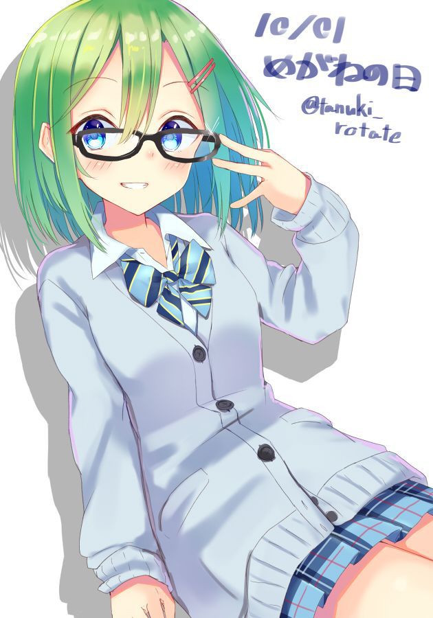 [secondary/ZIP] second image of the daughter of the glasses cute intelligent 9
