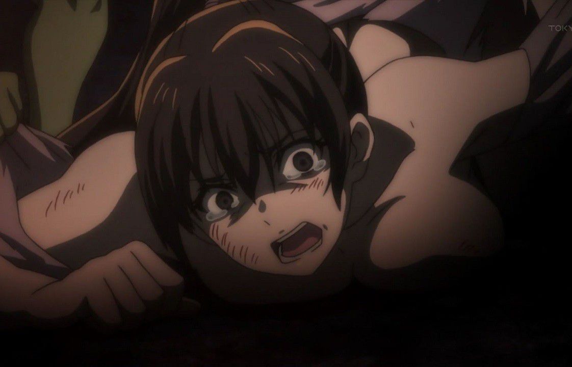 The scene and incontinence scene that the girl is raped by Goblin in one story anime [Goblin Slayer]! 1