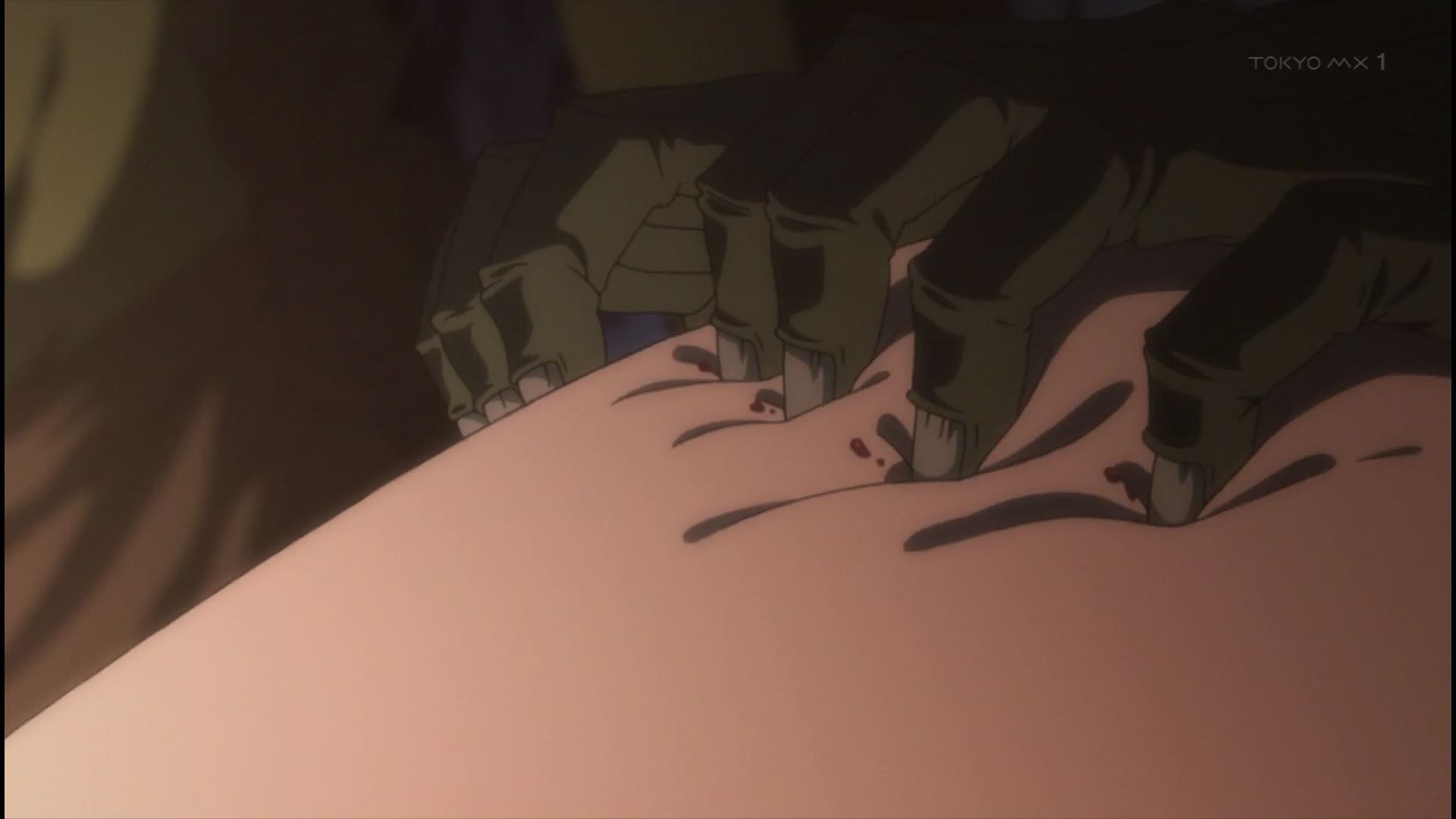 The scene and incontinence scene that the girl is raped by Goblin in one story anime [Goblin Slayer]! 11