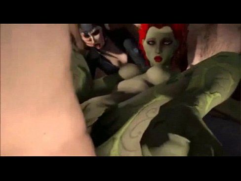 Arkham Batman joker catwoman poison ivy harley quinn - 3 min 3