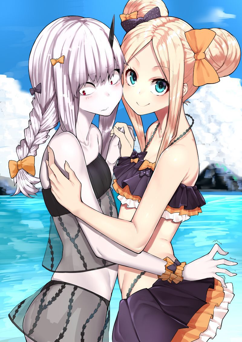 [secondary/ZIP] lovely yuri Lesbian image of a cute girl each other 1