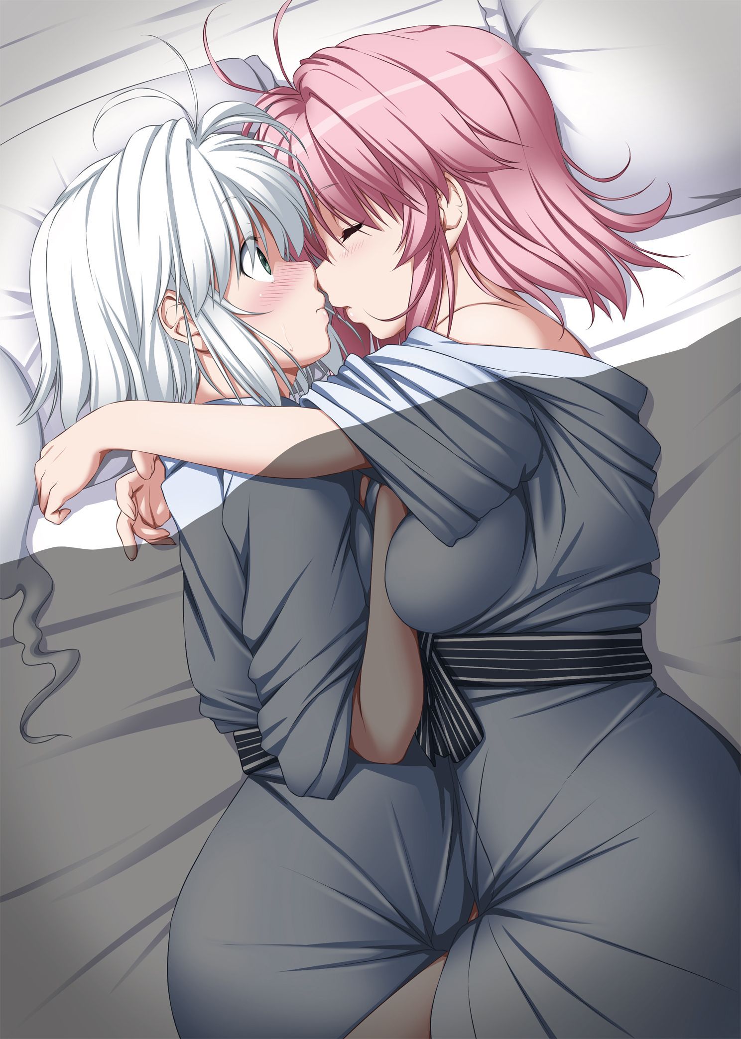 [secondary/ZIP] lovely yuri Lesbian image of a cute girl each other 20