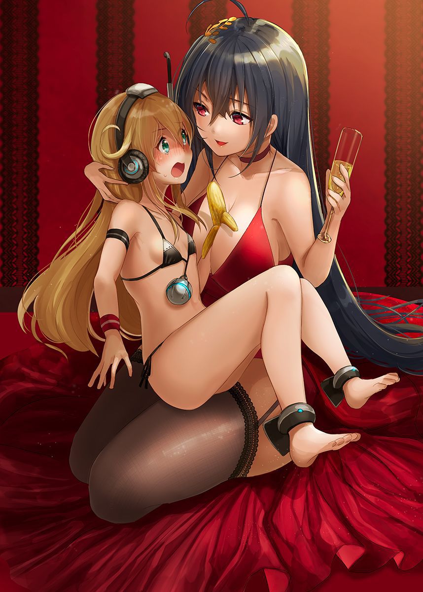 [secondary/ZIP] lovely yuri Lesbian image of a cute girl each other 27