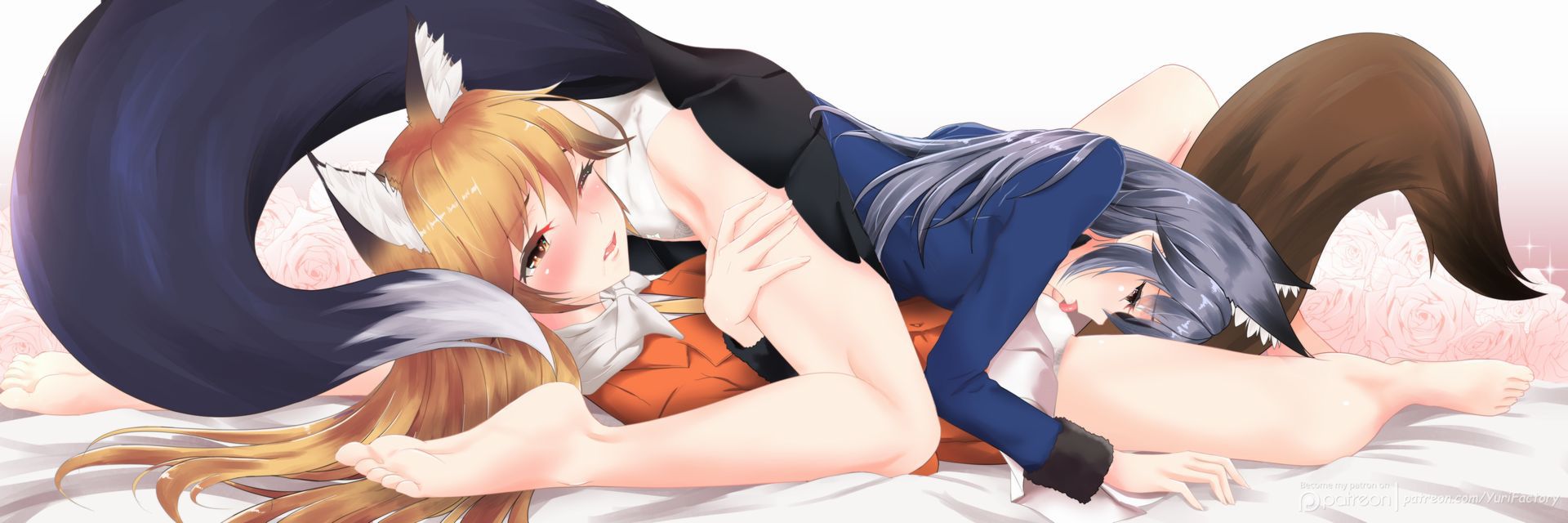 [secondary/ZIP] lovely yuri Lesbian image of a cute girl each other 31