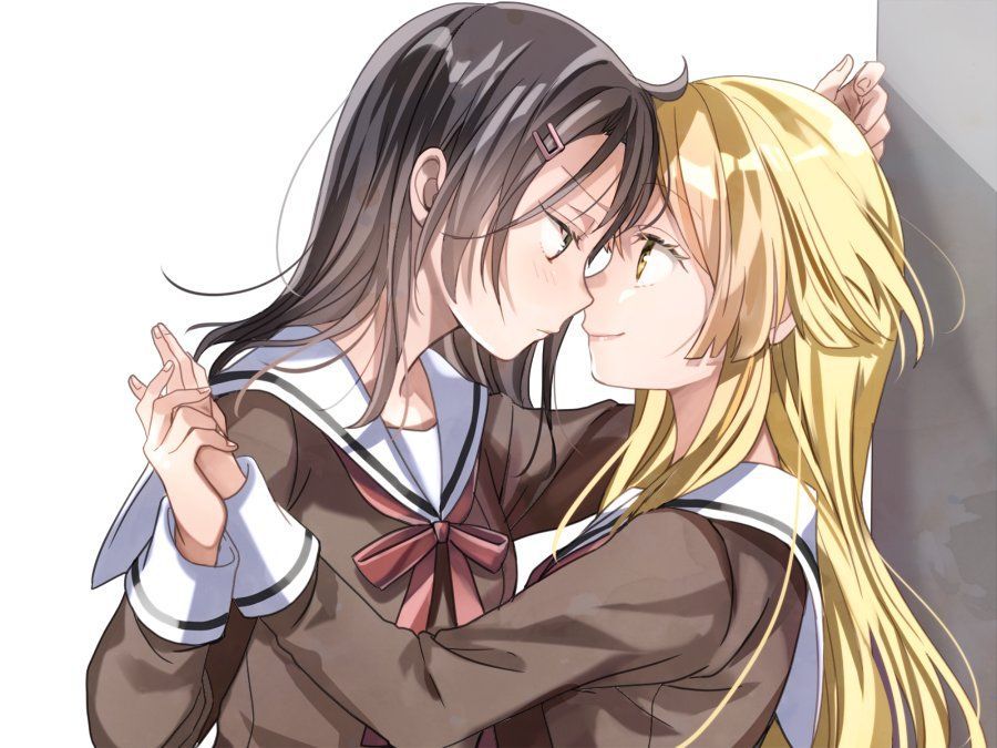 [secondary/ZIP] lovely yuri Lesbian image of a cute girl each other 8