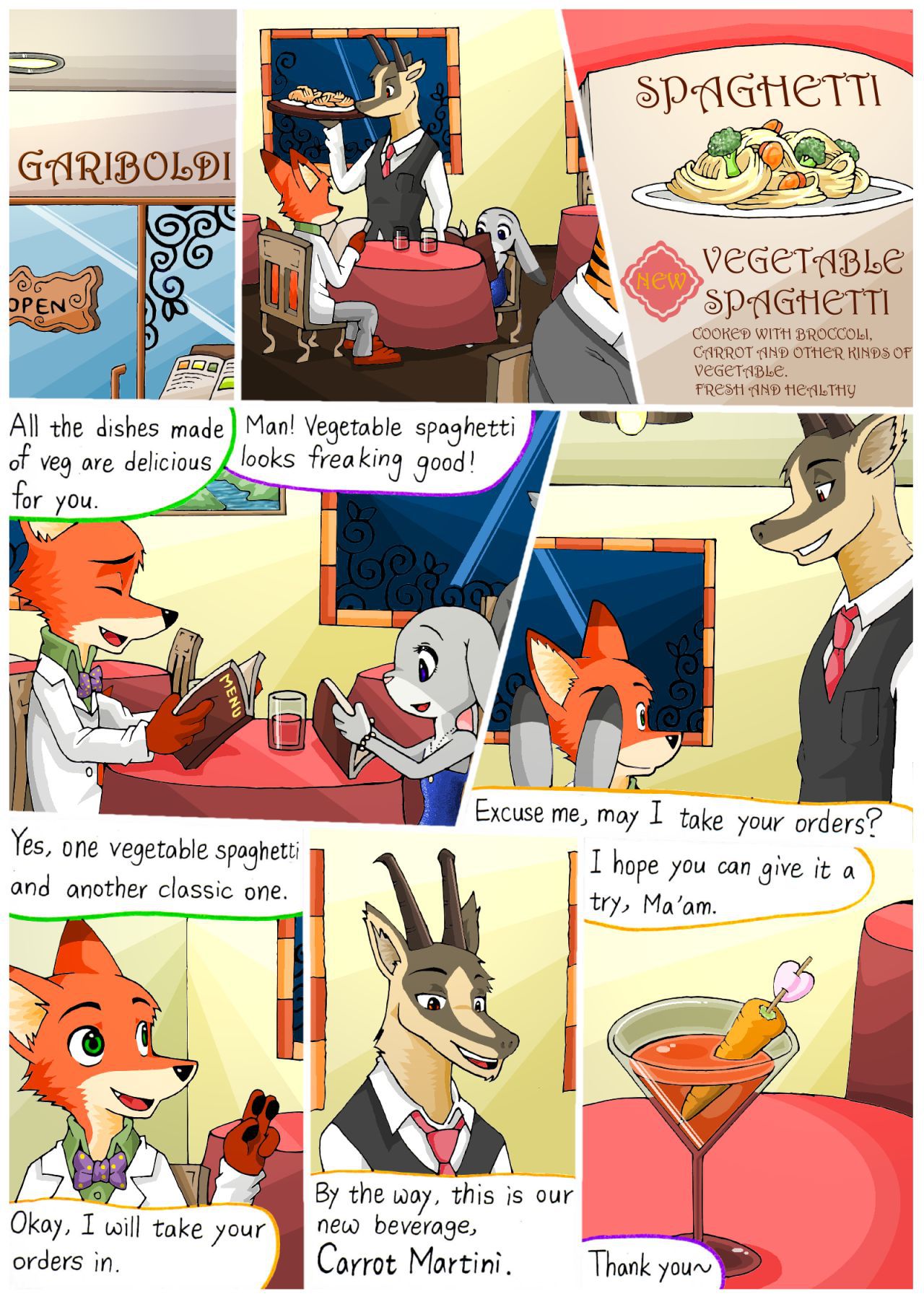 [Peanut-K] Bella Notte (Zootopia) (English) http://peanut-k.tumblr.com/ 4