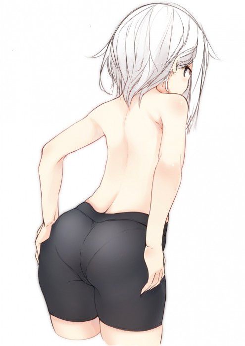 【Secondary erotic】 Here is a panty line erotic image that can understand where the pants are 5