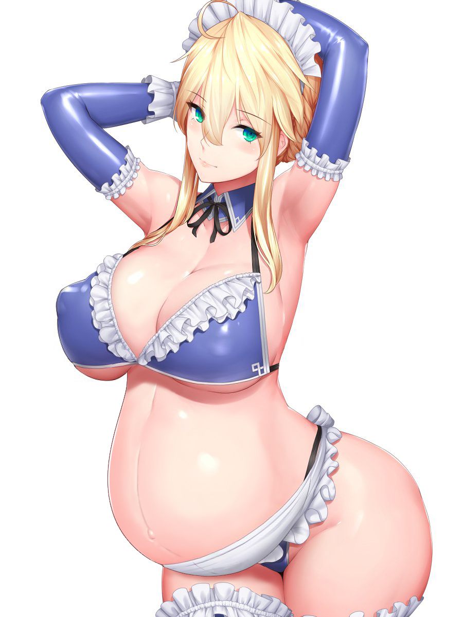 [Botecola] The heroine of anime and game that has been in the belly blobbing erotic Photoshop 34 36