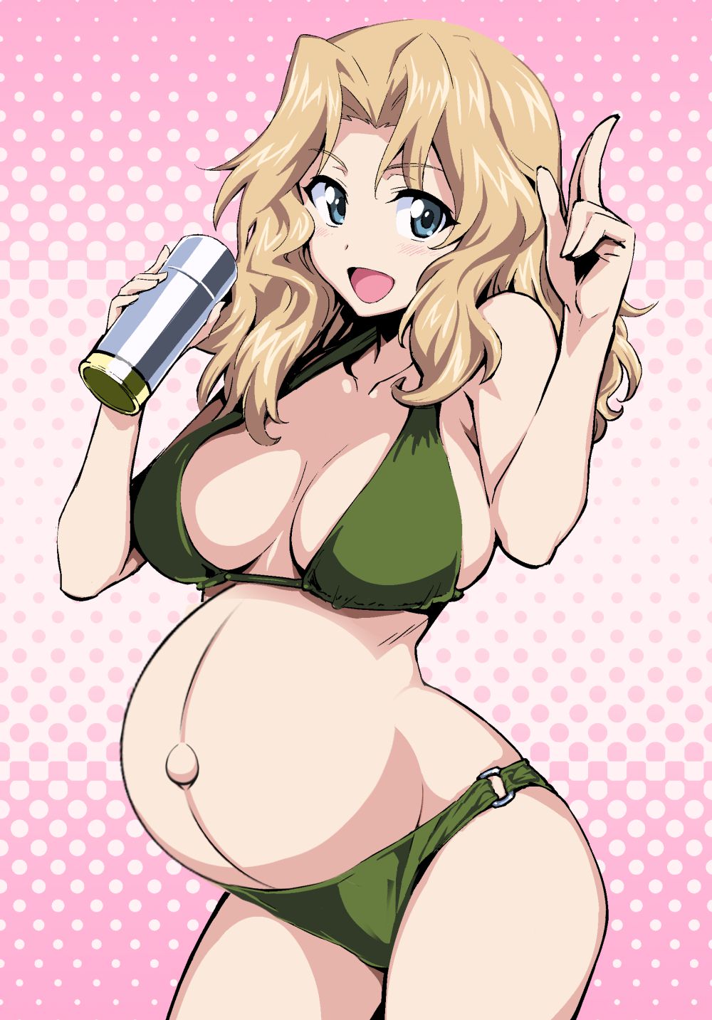[Botecola] The heroine of anime and game that has been in the belly blobbing erotic Photoshop 34 40