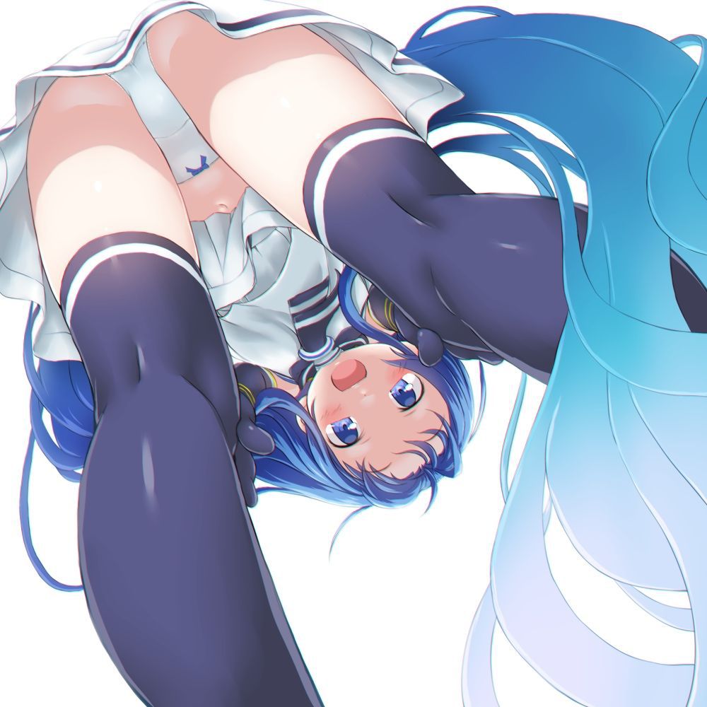 [Secondary/ZIP] Second image of the enchanted thighs, thighhighs girl 37