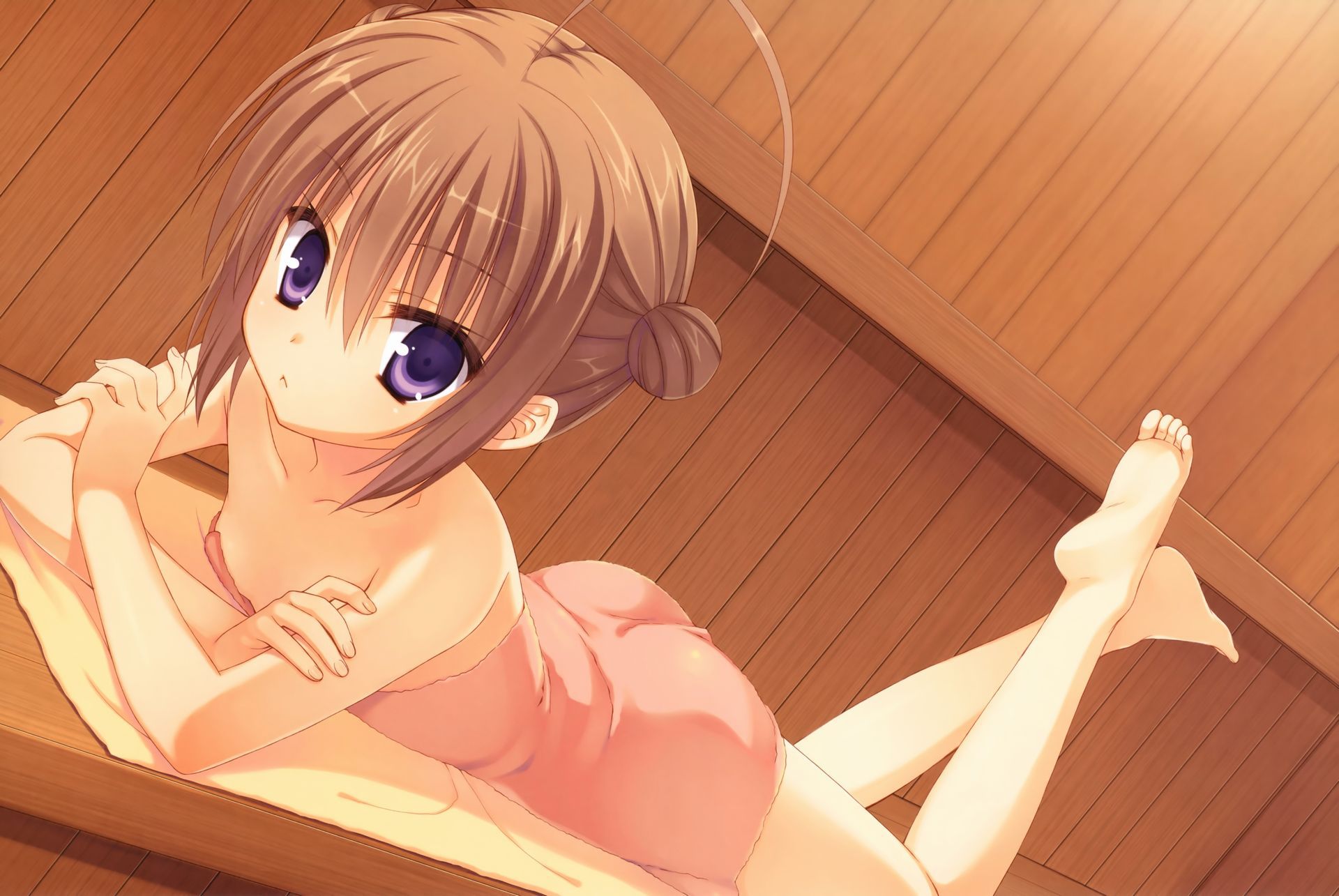 The second erotic image summary of the defenseless figure girl that one towel naked! Part 4 5