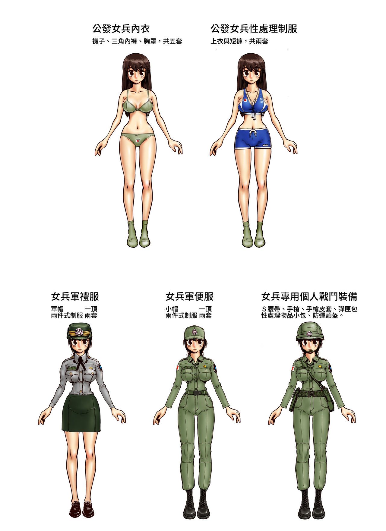 [GOGOCHERRY] Hell of female soldier|女兵地獄 (Ongoing)[Chinese][張順瑋個人漢化] 4