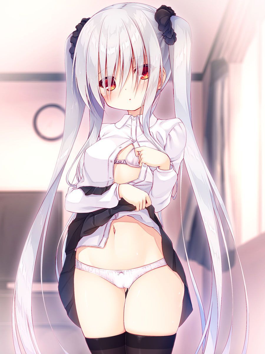 [Secondary, ZIP] lift image of Rainbow girl who is tempted and provoked by turning over clothes 15