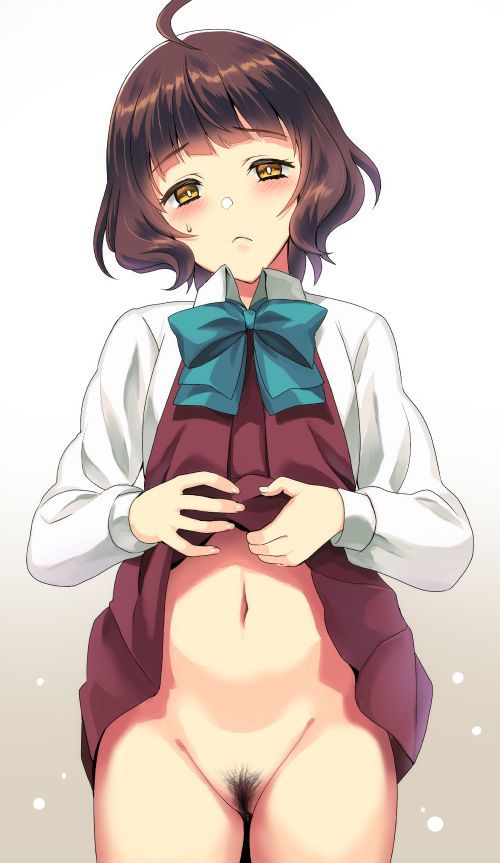 [Secondary, ZIP] lift image of Rainbow girl who is tempted and provoked by turning over clothes 9