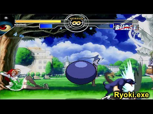 Kuromaru Vs Dizzy The Queen of Fighters - 5 min 10