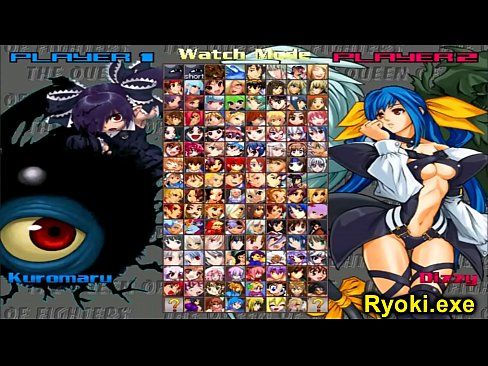 Kuromaru Vs Dizzy The Queen of Fighters - 5 min 2