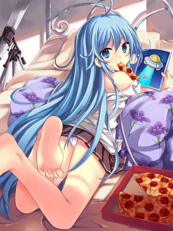 Cool Eros! Naughty secondary picture of a girl with blue hair wwww that thirty 37
