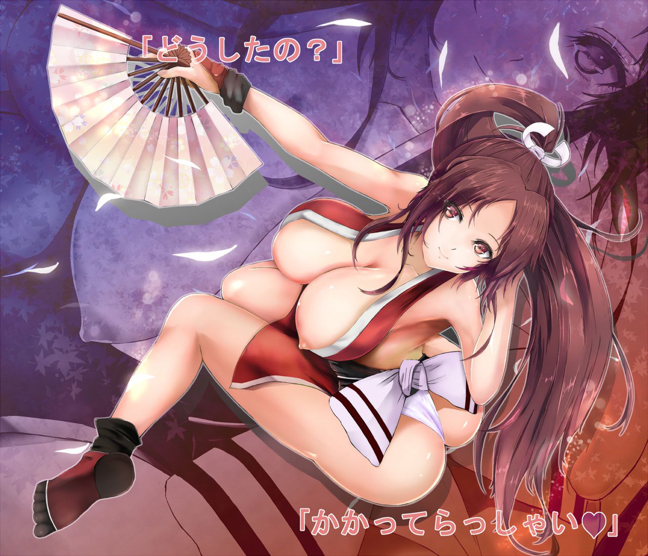 [The King of Fighters] secondary erotic image of Mai Shiranui condemning ah. 5