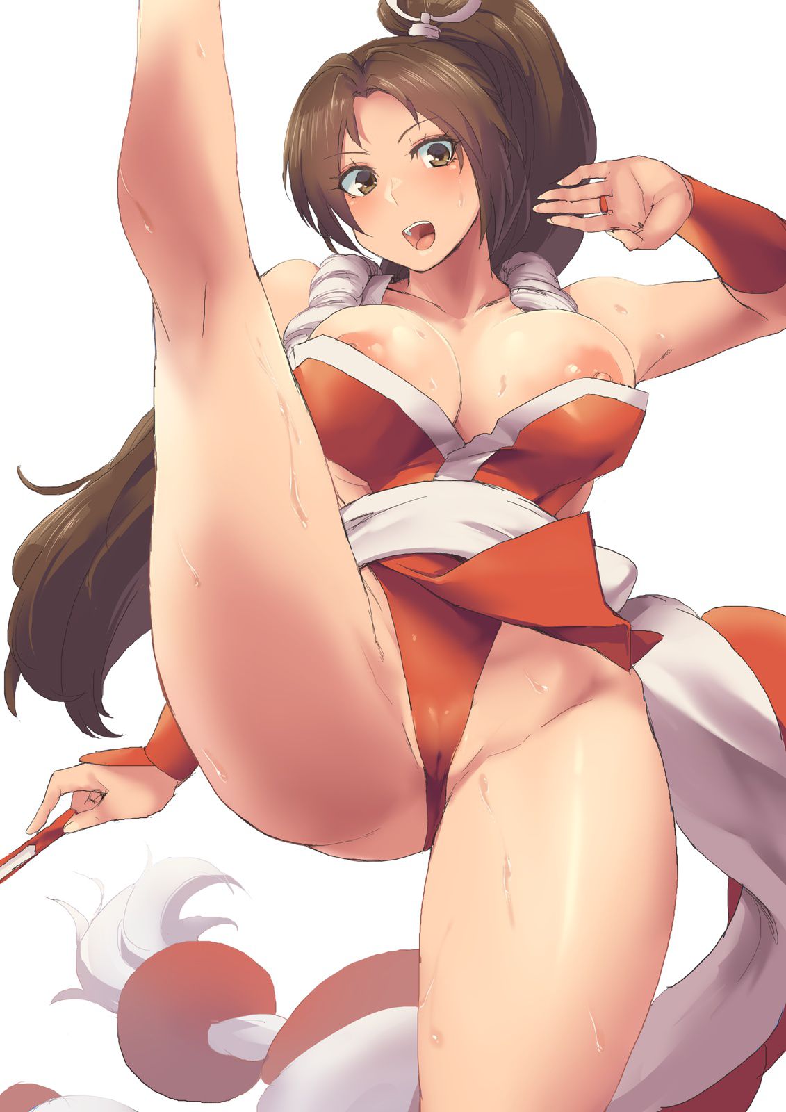 [The King of Fighters] secondary erotic image of Mai Shiranui condemning ah. 9