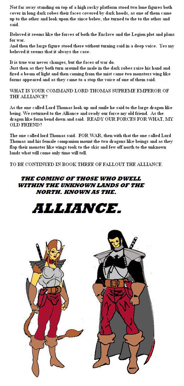 Fallout the Alliance (Book Two of Ten Part two of two) 91