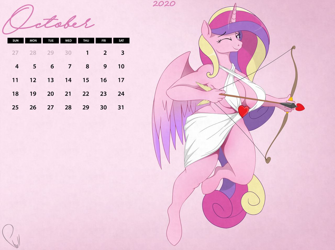 Phyll Anthro Calendar 2020 (My little pony) 11