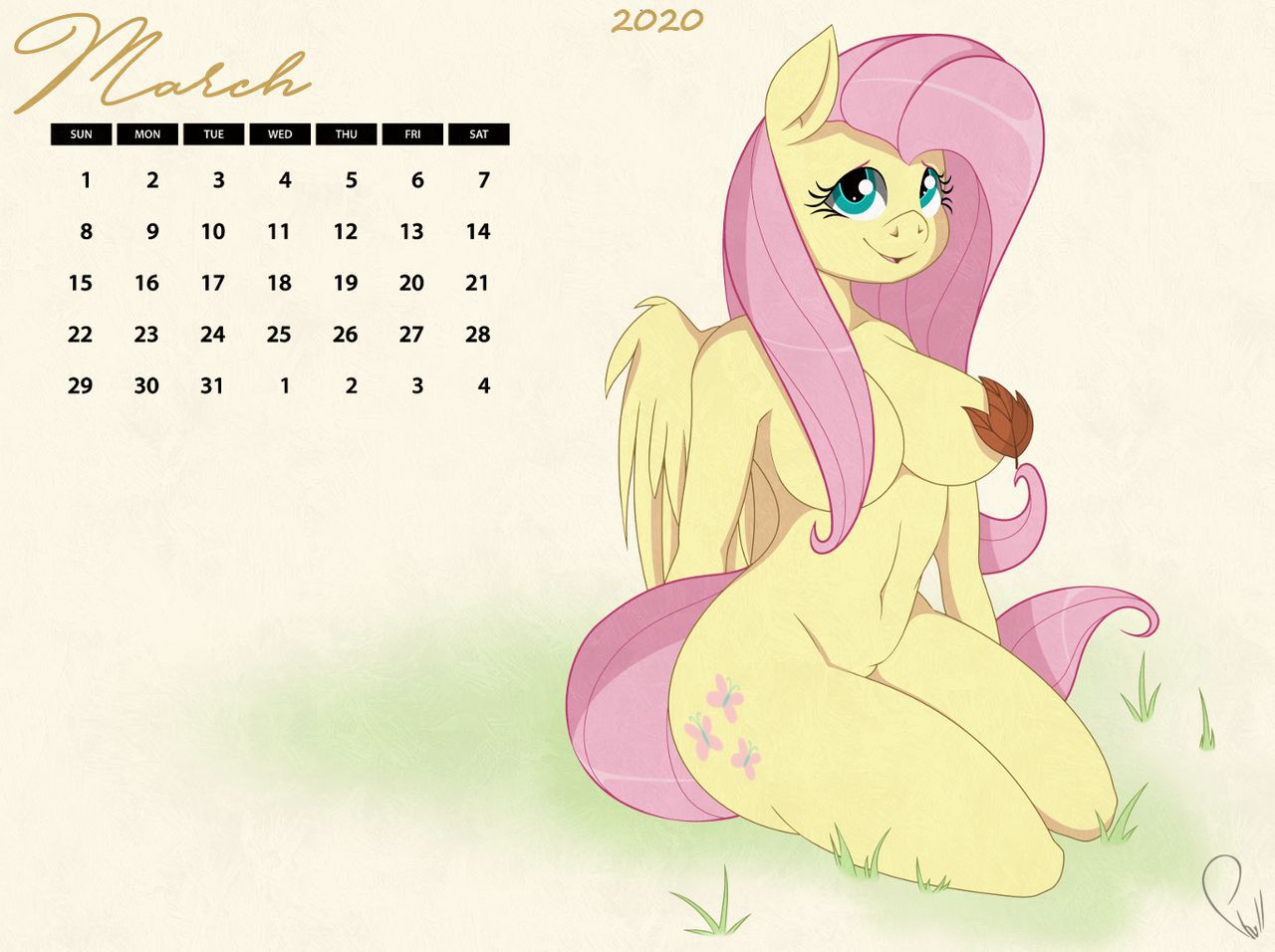 Phyll Anthro Calendar 2020 (My little pony) 4