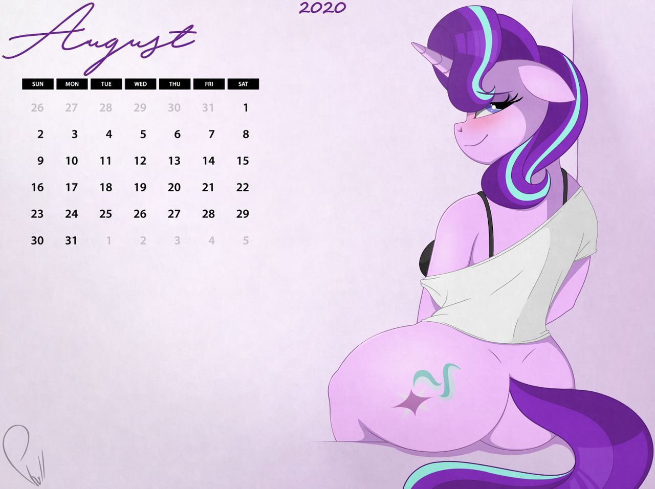 Phyll Anthro Calendar 2020 (My little pony) 9