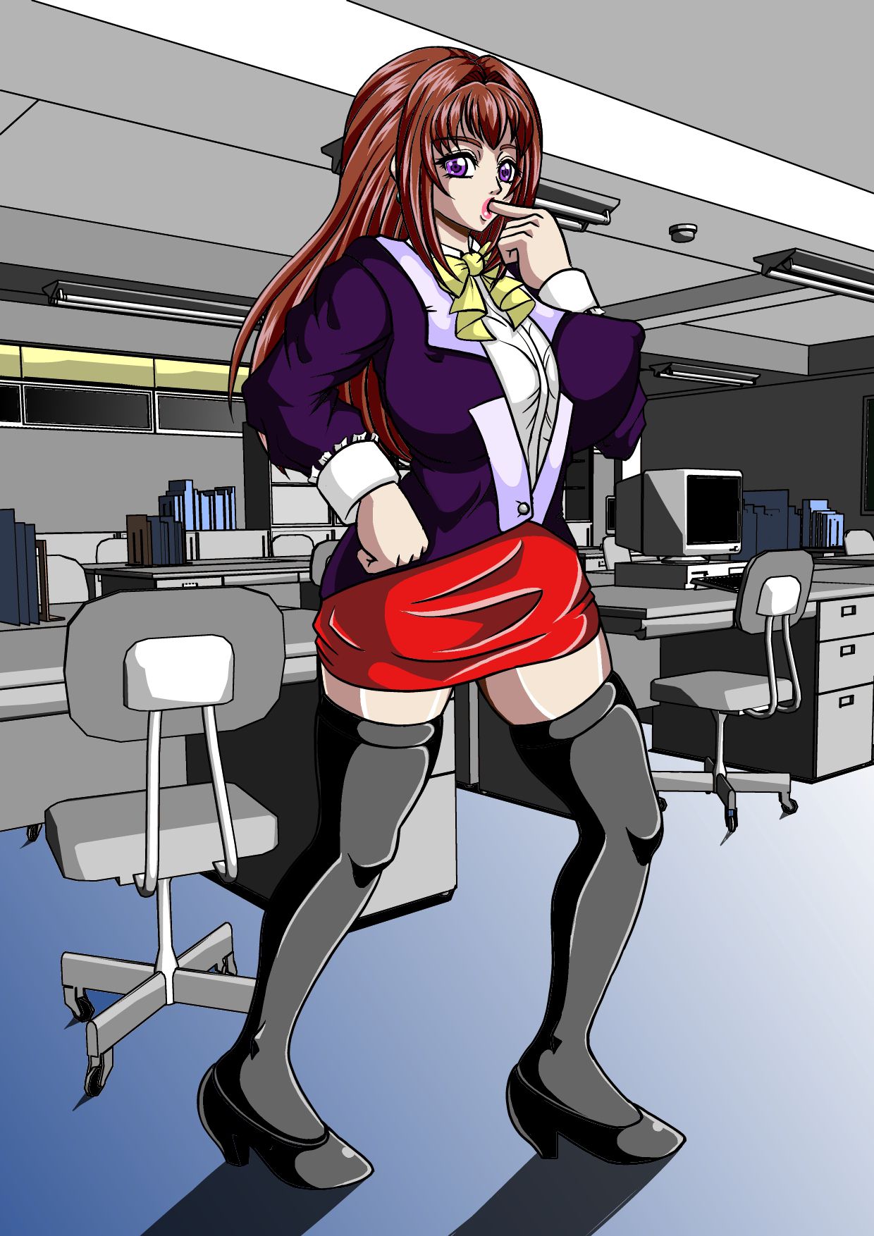 [Pyramid House] Yoru No Roshutsu Gakuen | Exposure at Night School (Bible Black) [ピラミッドハウス] 夜の露出学園 (Bible Black) 59