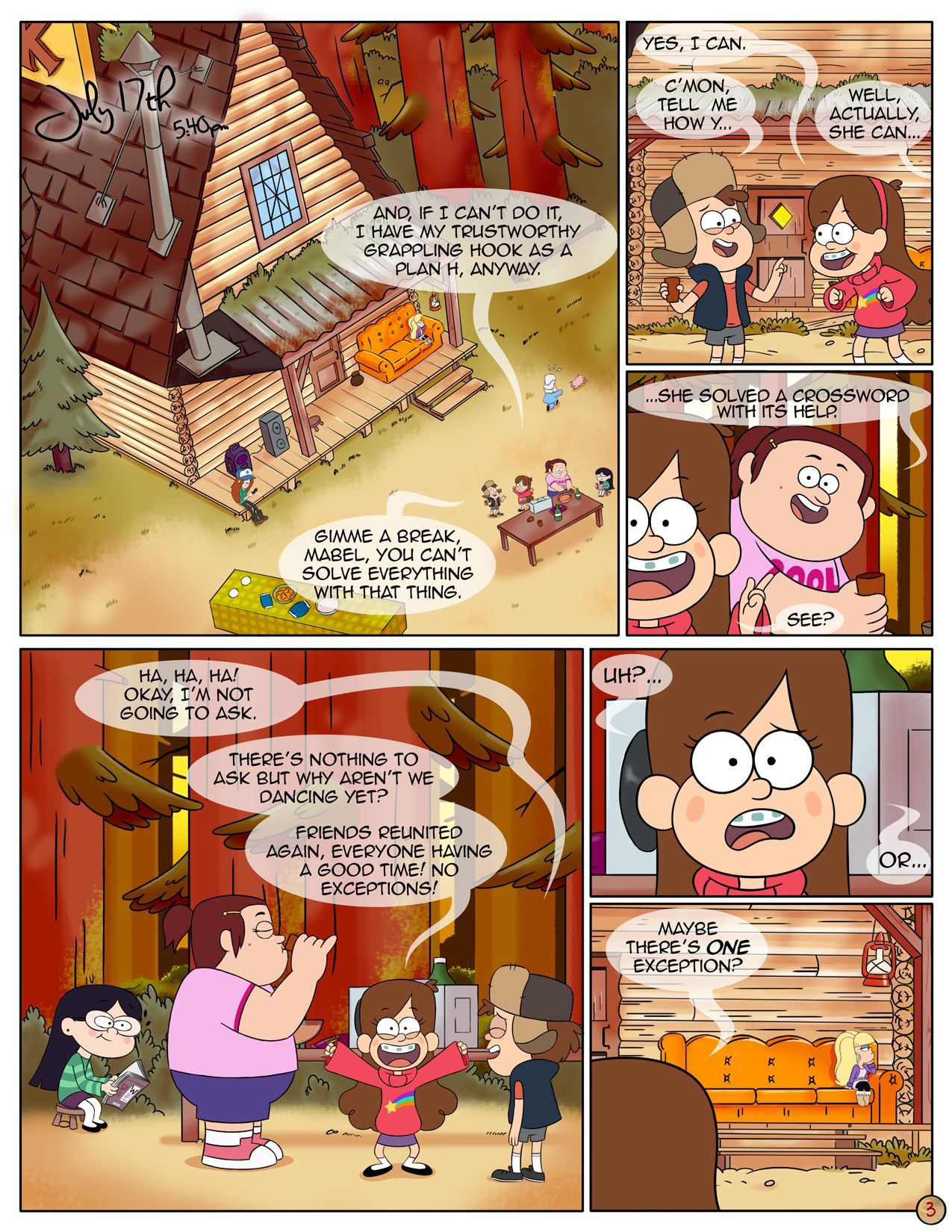 [Area] Next Summer (Gravity Falls) [Ongoing] 4
