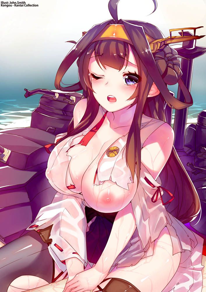 【Fleet Kokushōn】 Kongo's free (free) secondary erotic image collection 4