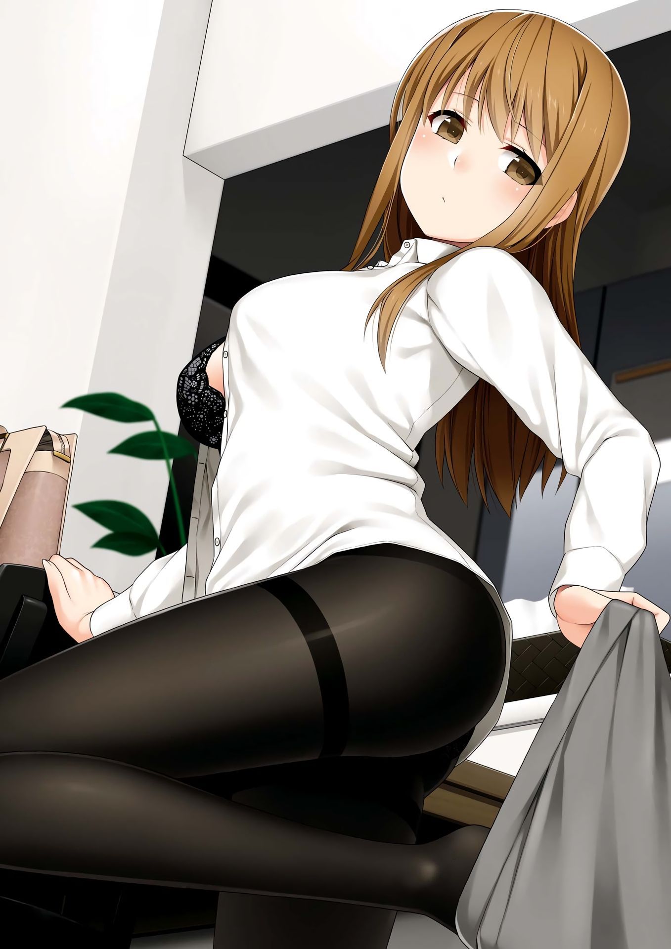 [Secondary/ZIP] image of pantyhose tights daughter to sniff the stuffy crotch 23
