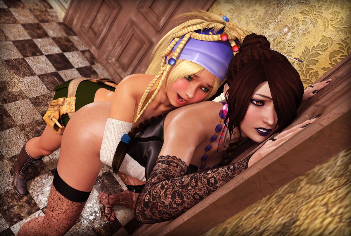 [Rasmus-the-Owl] Lulu X Rikku (Final Fantasy X) 4