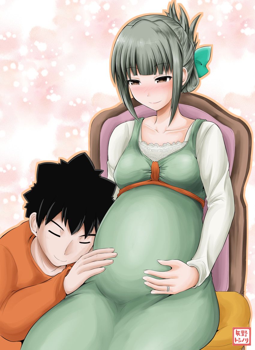 [Soon born] secondary erotic image depicting the daily pregnancy 27