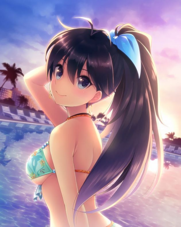 Naughty sex image that comes out of the Ganaha Hibiki! [Idol Master] 26