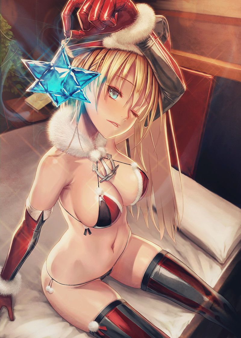 Erotic image of Bismarck on the face of an ahe face about to fall for pleasure! 【Fleet Kokushō】 4