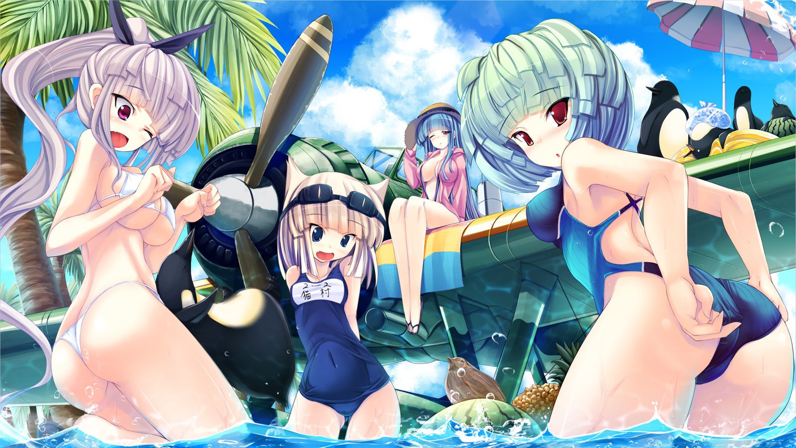 A fresh picture of the girls swimsuit! There is also eroticism! Part9 13