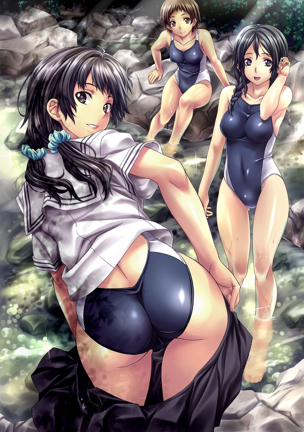 A fresh picture of the girls swimsuit! There is also eroticism! Part9 27