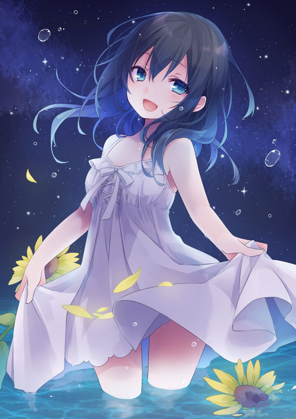 [Secondary/ZIP] beautiful girl wearing one piece of cool dress 100 pieces 21