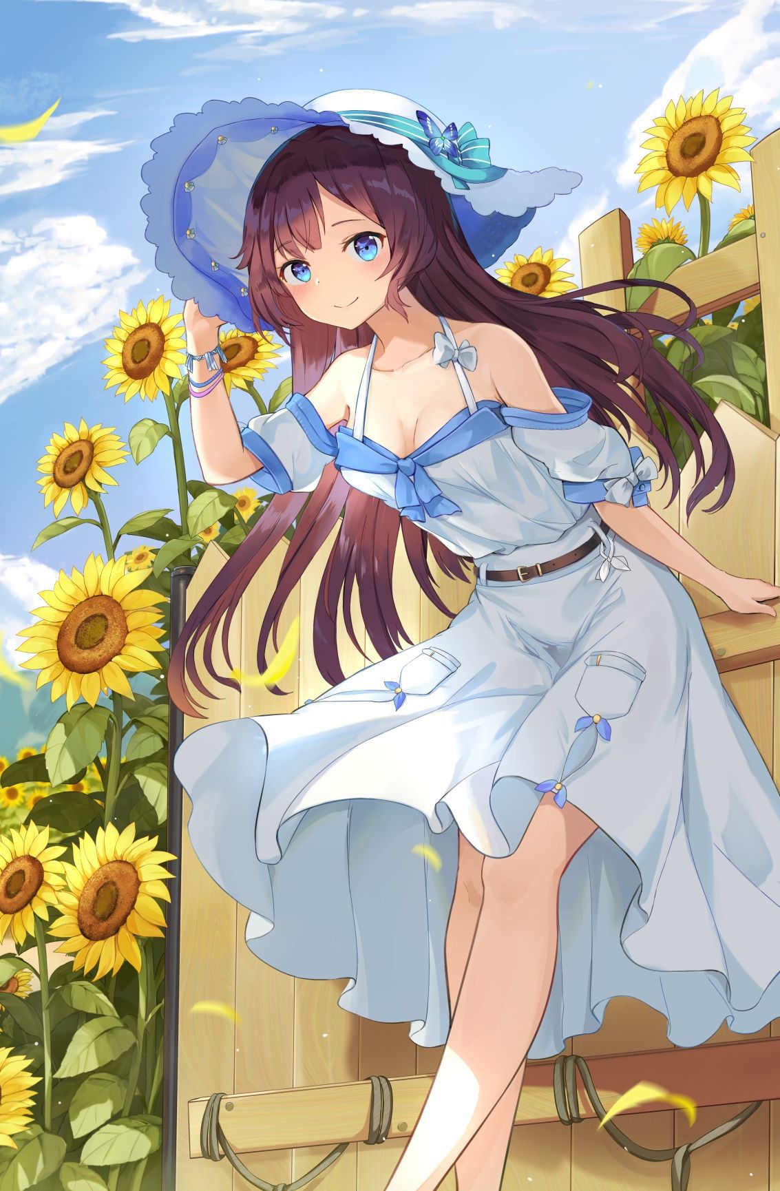 [Secondary/ZIP] beautiful girl wearing one piece of cool dress 100 pieces 40