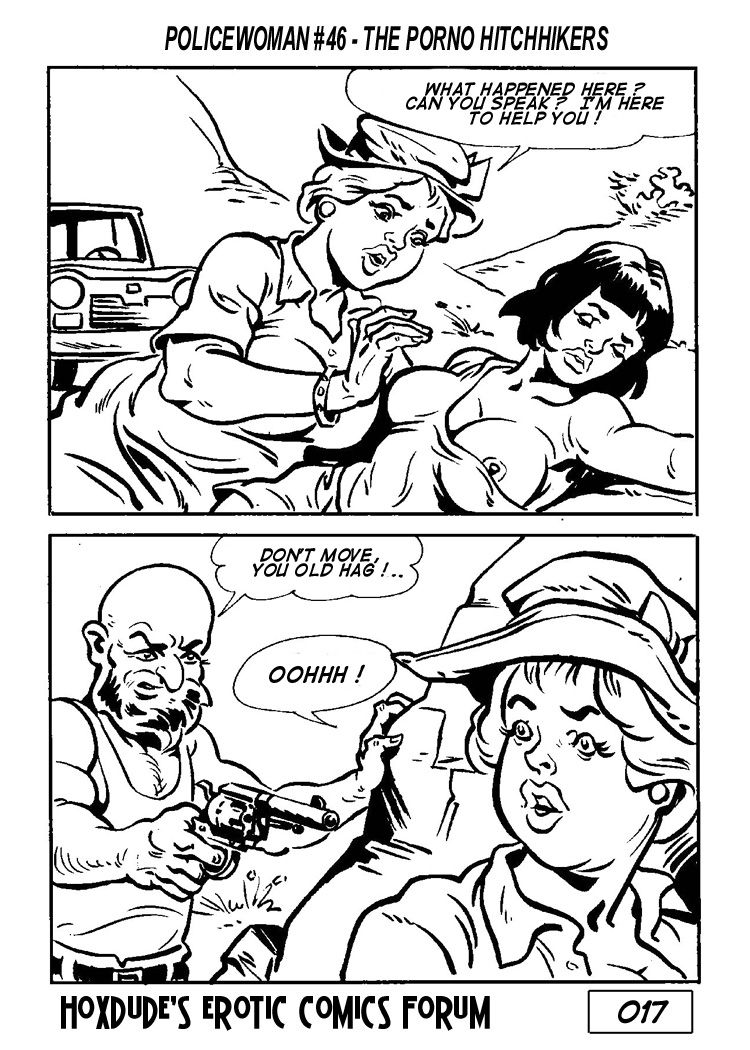 POLICEWOMAN #46 THE PORNO HITCHHIKERS - ENGLISH TRANSLATION 20