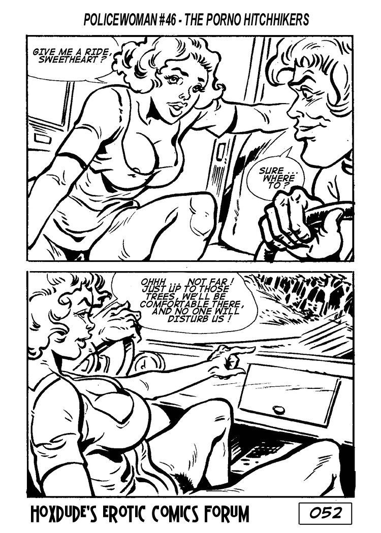 POLICEWOMAN #46 THE PORNO HITCHHIKERS - ENGLISH TRANSLATION 55