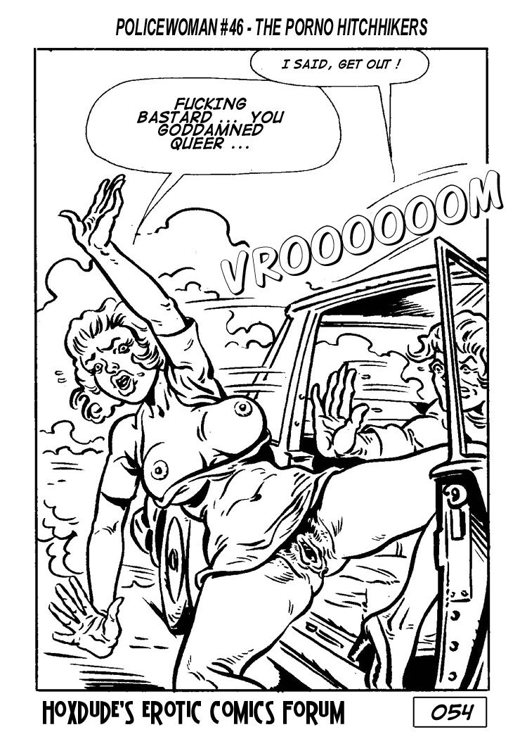 POLICEWOMAN #46 THE PORNO HITCHHIKERS - ENGLISH TRANSLATION 57