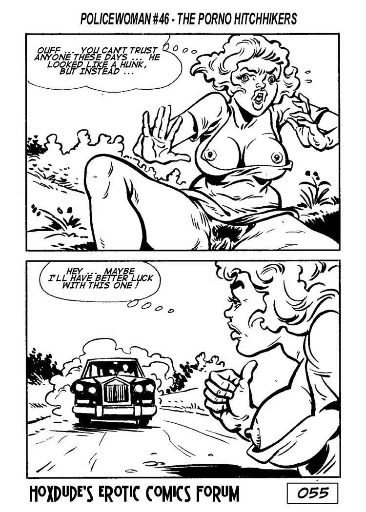 POLICEWOMAN #46 THE PORNO HITCHHIKERS - ENGLISH TRANSLATION 58