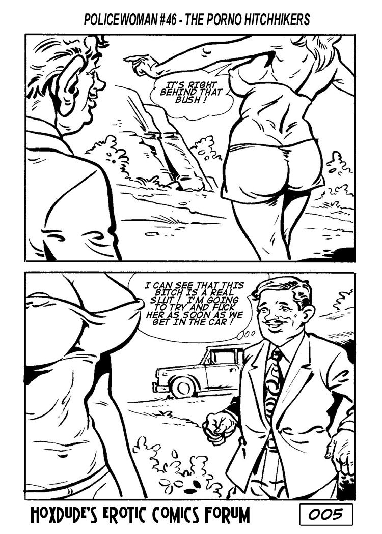 POLICEWOMAN #46 THE PORNO HITCHHIKERS - ENGLISH TRANSLATION 8