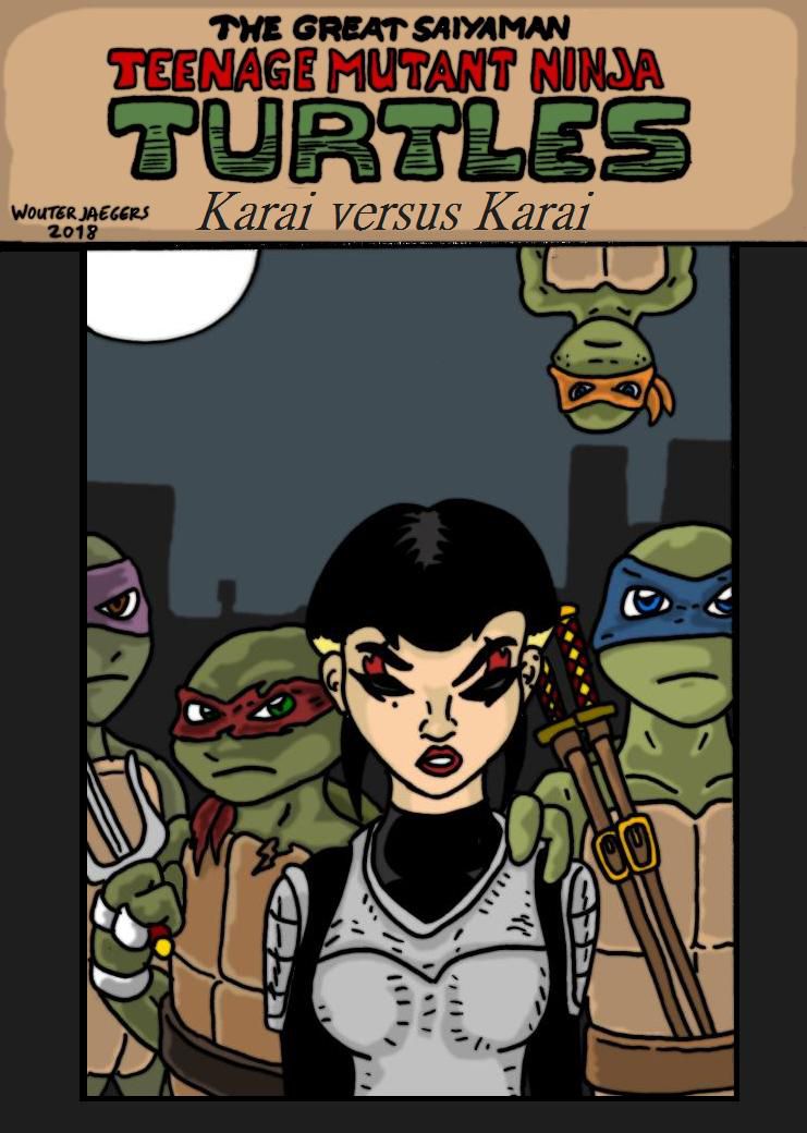 Teenage mutant Ninja Turtles: Karai versus Karai. 1