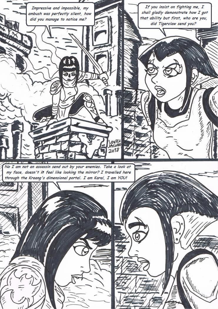 Teenage mutant Ninja Turtles: Karai versus Karai. 3