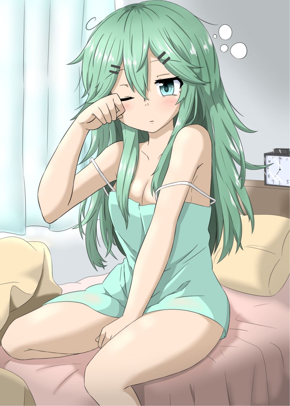 [2nd] Second erotic image of a cute girl in the wake of the figure 8 [waking up] 9